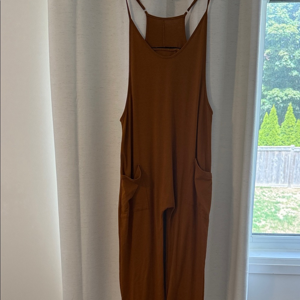 Amazon Brown Jumpsuit